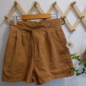 Vintage High Waisted, Minimalist Mom Shorts
